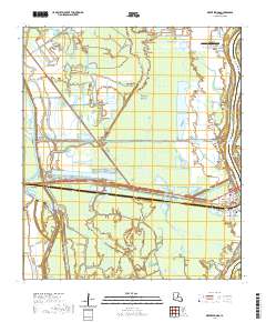 Krotz Springs 2020 topographic map thumbnail