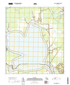 Lac des Allemands 2020 topographic map thumbnail