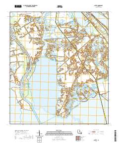 Lafitte 2020 topographic map thumbnail