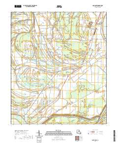 Lake Bruin 2020 topographic map thumbnail