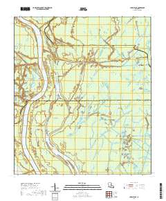 Lake Chicot 2020 topographic map thumbnail