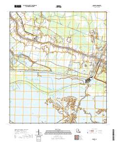 Larose 2020 topographic map thumbnail