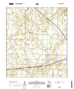 Lawtell 2020 topographic map thumbnail