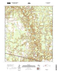 Le Blanc 2020 topographic map thumbnail