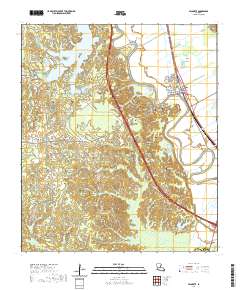 Lecompte 2020 topographic map thumbnail