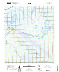 Lena Lagoon 2020 topographic map thumbnail
