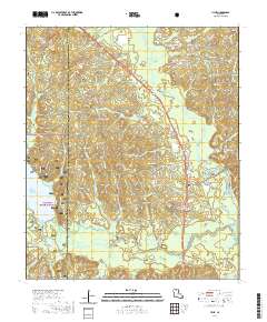 Lillie 2020 topographic map thumbnail