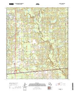 Longville 2020 topographic map thumbnail