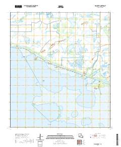 Mallard Bay 2020 topographic map thumbnail