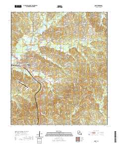 Many 2020 topographic map thumbnail