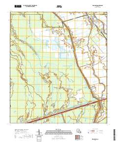 Maringouin 2020 topographic map thumbnail