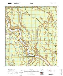 Maringouin NW 2020 topographic map thumbnail