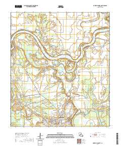 Marksville North 2020 topographic map thumbnail