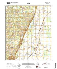Mer Rouge 2020 topographic map thumbnail