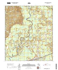 Merryville North 2020 topographic map thumbnail