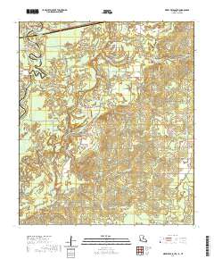 Merryville South 2020 topographic map thumbnail