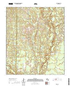 Mittie 2020 topographic map thumbnail