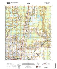 Monroe North 2020 topographic map thumbnail