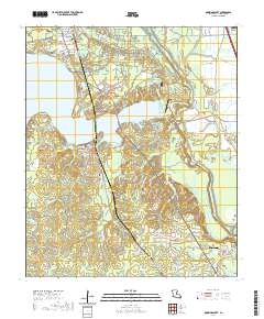 Mooringsport 2020 topographic map thumbnail