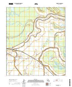 Moreauville 2020 topographic map thumbnail