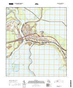 Morgan City 2020 topographic map thumbnail
