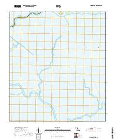 Morgan City SE 2020 topographic map thumbnail