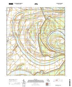Newellton 2020 topographic map thumbnail