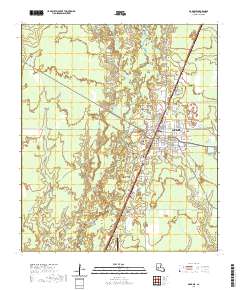 Oakdale 2020 topographic map thumbnail
