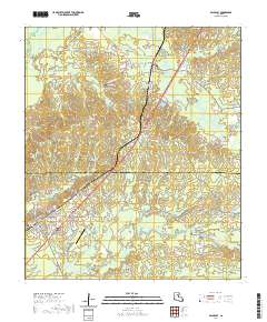 Olla East 2020 topographic map thumbnail