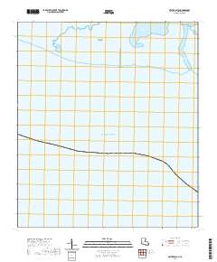 Oyster Bayou 2020 topographic map thumbnail