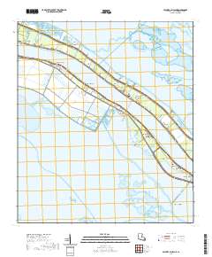 Pointe a la Hache 2020 topographic map thumbnail