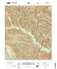 Pollock 2020 topographic map thumbnail