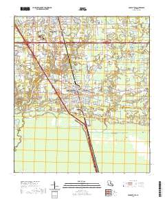 Ponchatoula 2020 topographic map thumbnail