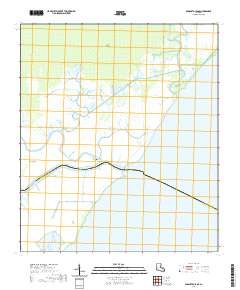 Ponchatoula SE 2020 topographic map thumbnail