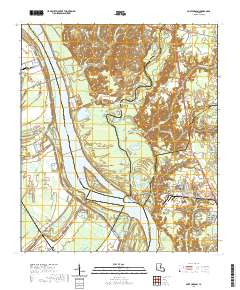 Port Hudson 2020 topographic map thumbnail