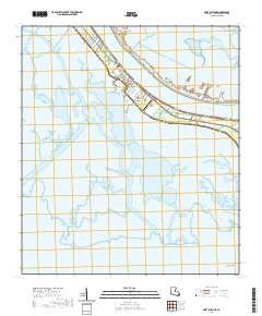 Port Sulphur 2020 topographic map thumbnail