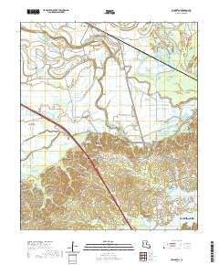 Powhatan 2020 topographic map thumbnail