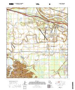 Rapides 2020 topographic map thumbnail