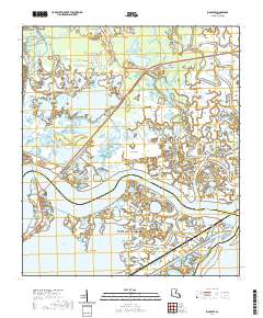 Rigolets 2020 topographic map thumbnail