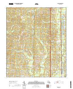 Roseland 2020 topographic map thumbnail
