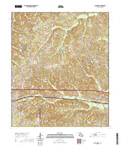 Ruston East 2020 topographic map thumbnail