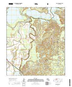 Saint Maurice 2020 topographic map thumbnail