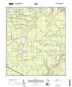 Saint Tammany 2020 topographic map thumbnail