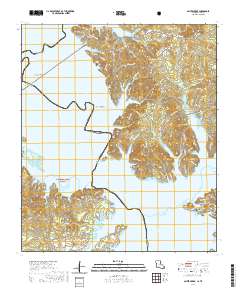 Salter Creek 2020 topographic map thumbnail