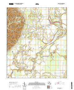 Sicily Island 2020 topographic map thumbnail