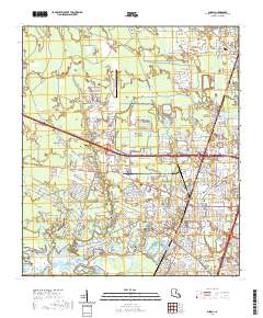 Slidell 2020 topographic map thumbnail