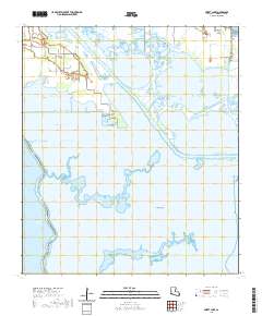 Sweet Lake 2020 topographic map thumbnail