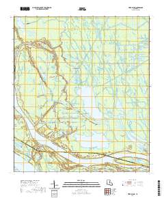 Tiger Island 2020 topographic map thumbnail