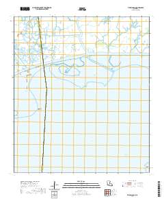 Tigre Lagoon 2020 topographic map thumbnail