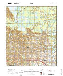 West Monroe North 2020 topographic map thumbnail